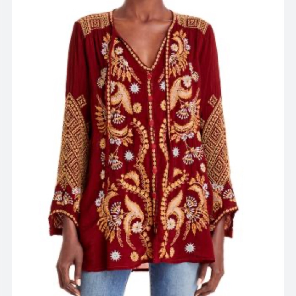 JW Minerva button up blouse